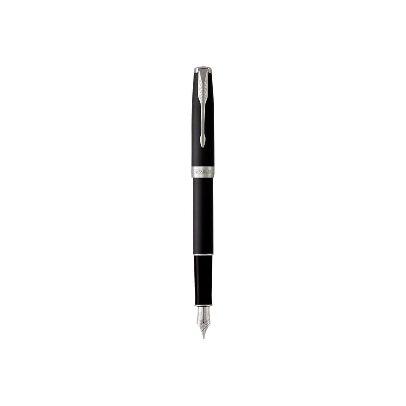 3501179315225-Parker Sonnet - Stylo plume noir laqué - pointe moyenne-P_79411715_1-0
