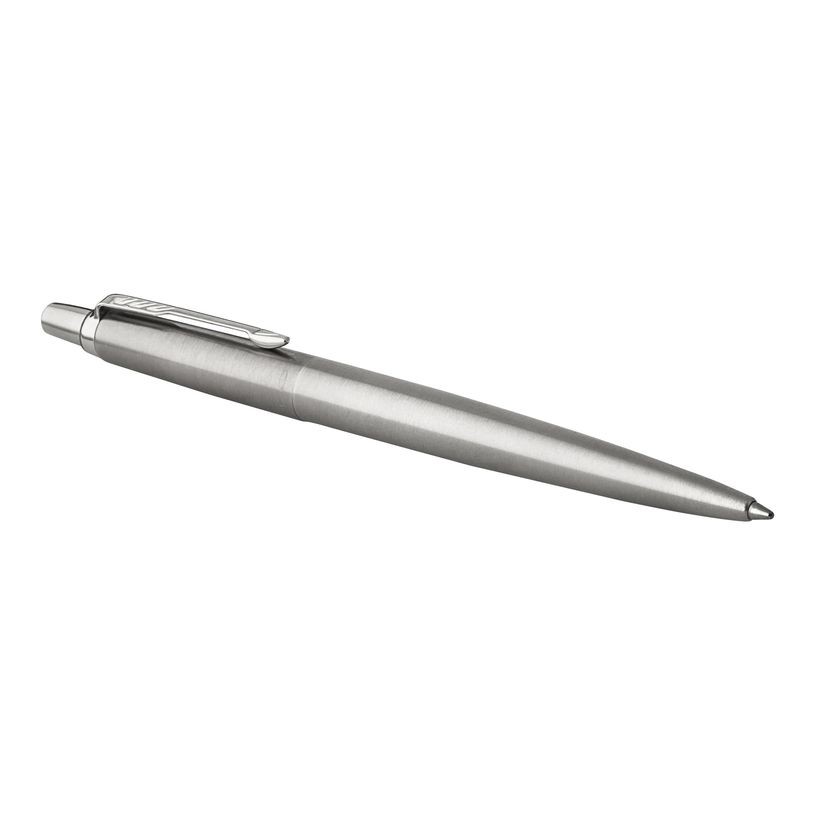 3501179531700-Parker Jotter - Stylo à bille - encre bleue - moyen - acier/argent-P_79411718_6-4