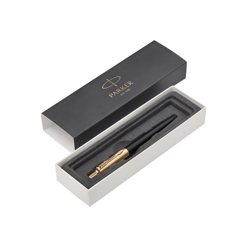 3501179532028-Parker Jotter Premium Standard - Stylo à bille - moyen - encre bleue - Bond Street Noir/or-P_79411732_3-2