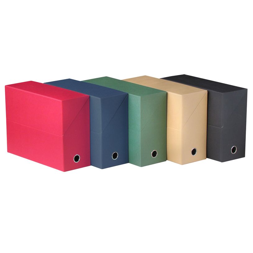 3504920001293-FAST - Boîte de transfert toile - Dos 90 mm - Format 340 x 255 mm - Disponible dans différentes coule--0