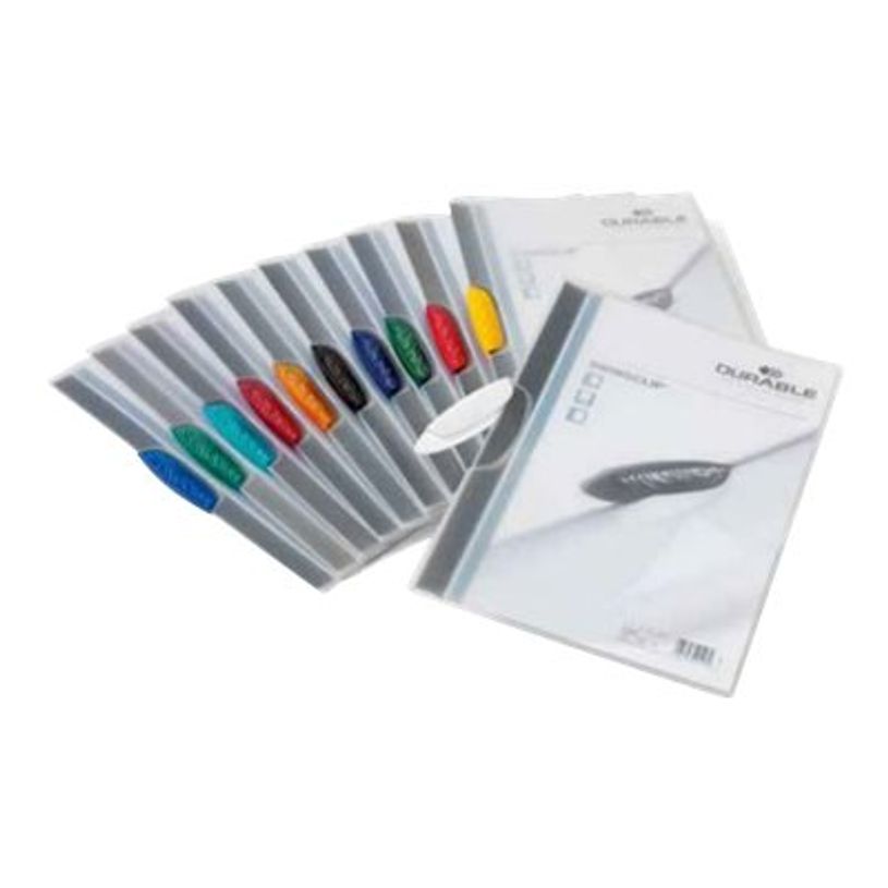 4005546209364-Durable Duraclip - 5 Chemises à clip - A4 - couleurs assorties-P_79411969_1-0