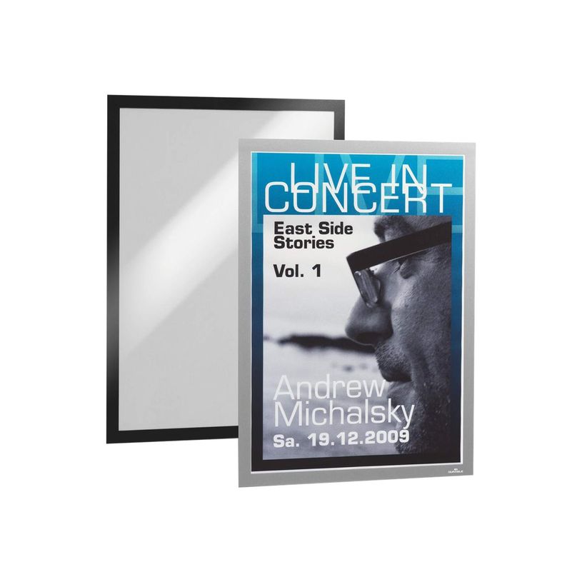 4005546978505-Durable Duraframe - Cadre d'affichage adhésif - A3 - argent-P_79411981_2-1