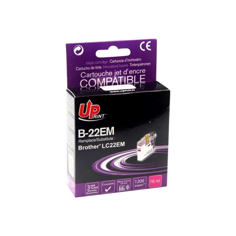 3584770895297-Brother LC22E - compatible UPrint B.22EM - magenta - cartouche d'encre-P_79411994_1-0