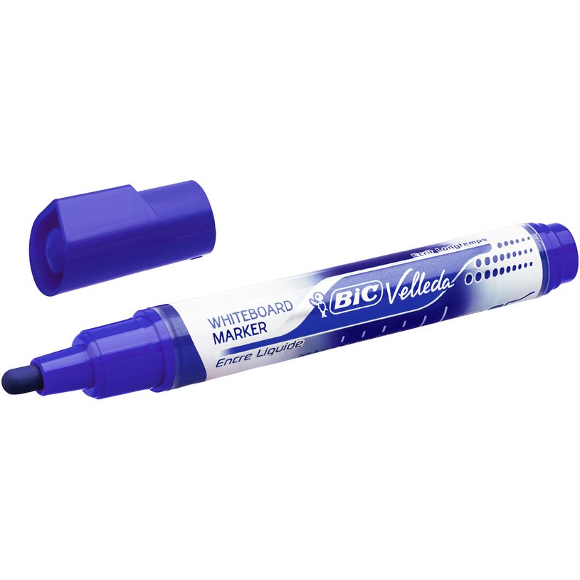 3086123304604-BIC VELLEDA LIQUID INK TANK - Marqueur effaçable - pointe large - bleu-P_79412007_2-1