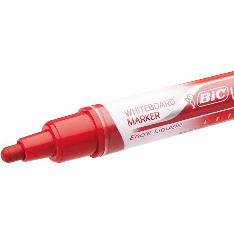 3086123304628-BIC VELLEDA LIQUID INK TANK - Marqueur effaçable - pointe large - rouge-P_79412009_3-2