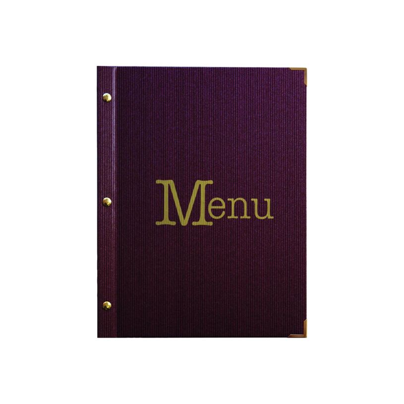 3462620070189-Bequet - Protège-menu "Linéa" - bordeaux - 24 x 31,5 cm-P_79412100_2-1