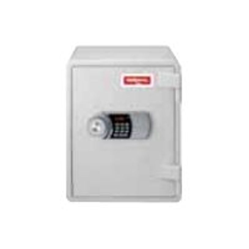 3700092258101-RESKAL FS-FU40 - Coffre-fort ignifuge à code - blanc-P_79412123_1-0