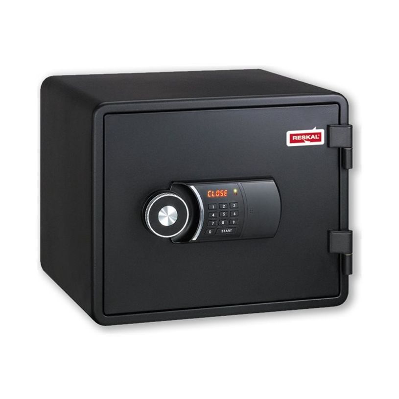 3700092258620-Reskal FS-FU20 - Coffre-fort ignifuge 20L - à code - noir-P_79412127_2-1