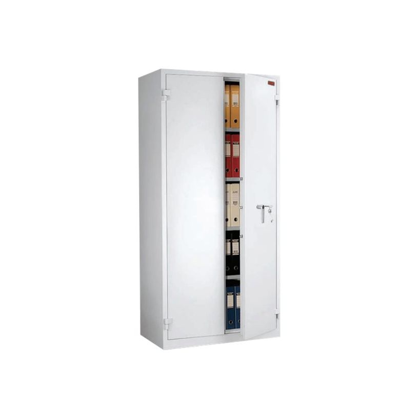 3760065625033-Reskal BM1993 - Armoire forte 638L - à clé - acier blanc-P_79412139_1-0