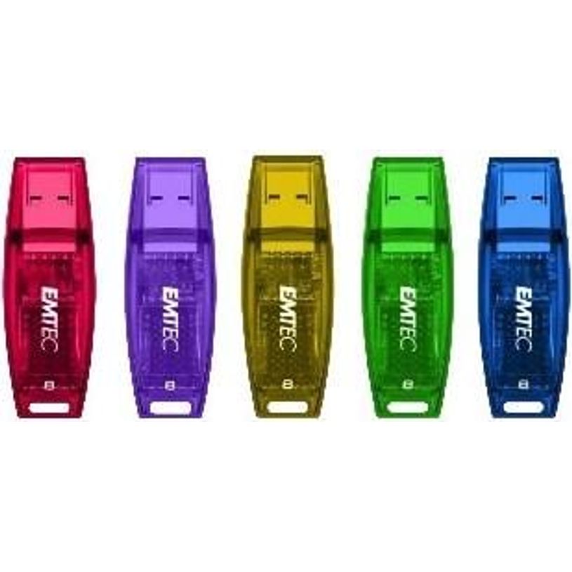 3126170120762-Emtec C410 - clé USB 2.0 - 8 Go - couleurs assorties-P_79412163_2-1