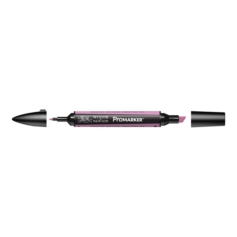 884955041543-ProMarker - Marqueur double pointe - rose fuschia-P_79412217_1-0