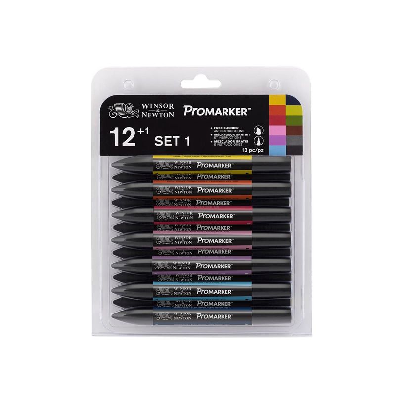 884955070628-ProMarker - Pack de 13 marqueurs double pointe - assortis set 1-P_79412318_1-2