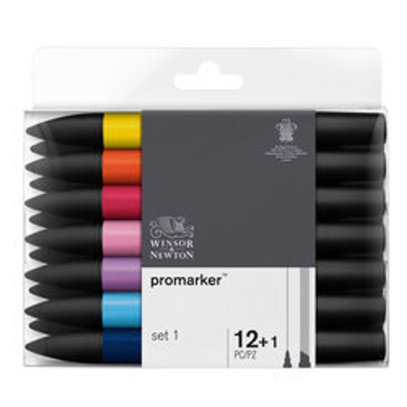 884955070628-ProMarker - Pack de 13 marqueurs double pointe - assortis set 1-P_79412318_3-0