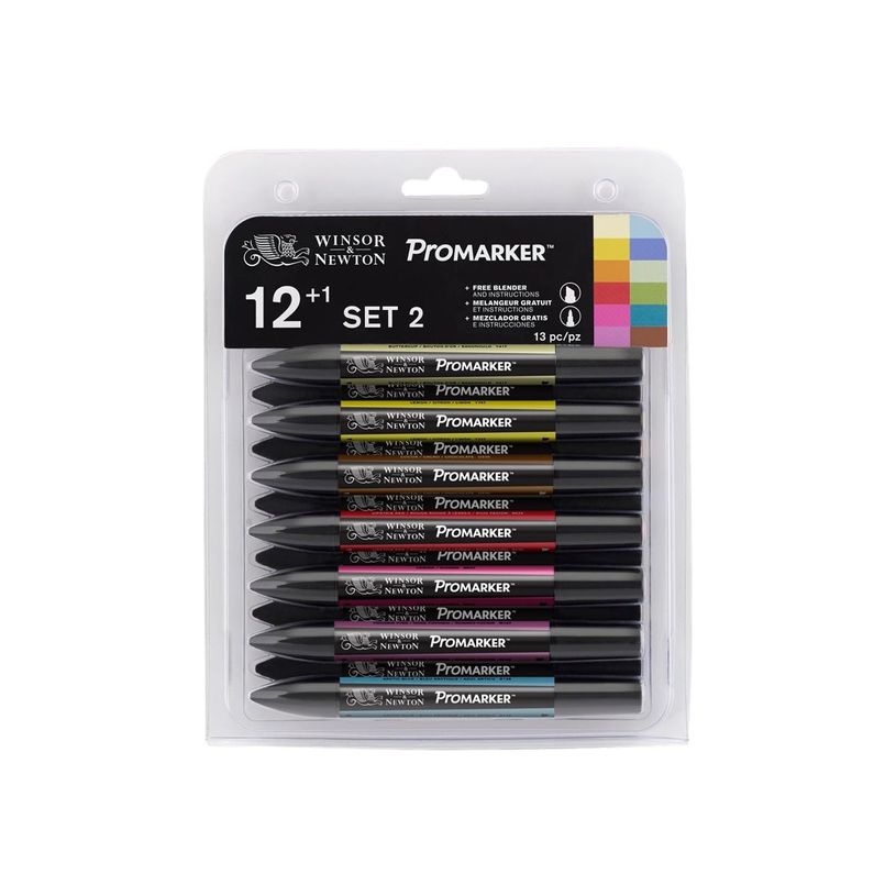 884955070635-ProMarker - Pack de 13 marqueurs double pointe - assortis set 2-P_79412319_1-2