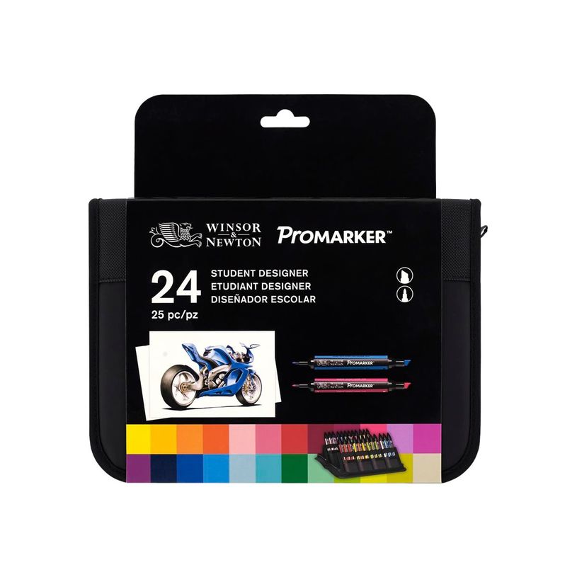 884955043295-ProMarker - Pack de 24 marqueurs double pointe - assortiment étudiant-P_79412320_1-10