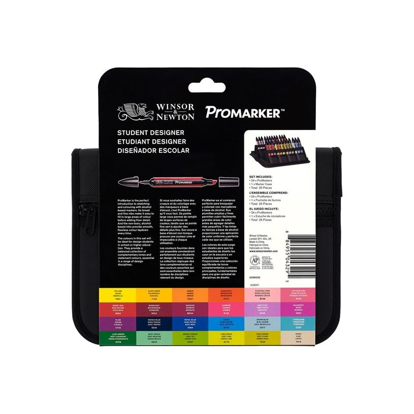884955043295-ProMarker - Pack de 24 marqueurs double pointe - assortiment étudiant-P_79412320_2-11