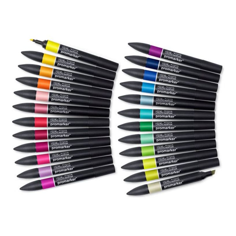 884955043295-ProMarker - Pack de 24 marqueurs double pointe - assortiment étudiant-P_79412320_4-1