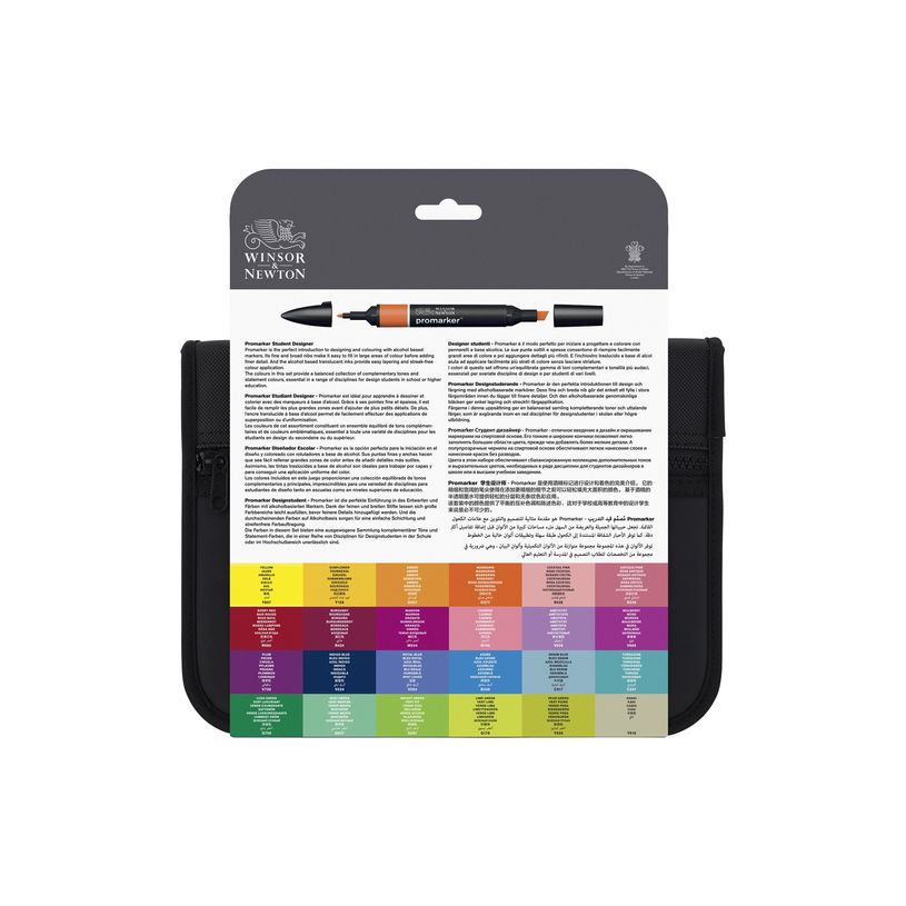 884955043295-ProMarker - Pack de 24 marqueurs double pointe - assortiment étudiant-P_79412320_7-3