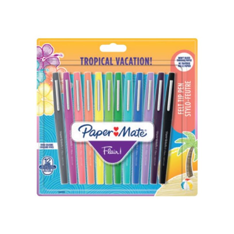 3501179510293-Paper Mate FLAIR Tropical Vacation - feutre-P_79412343_1-0