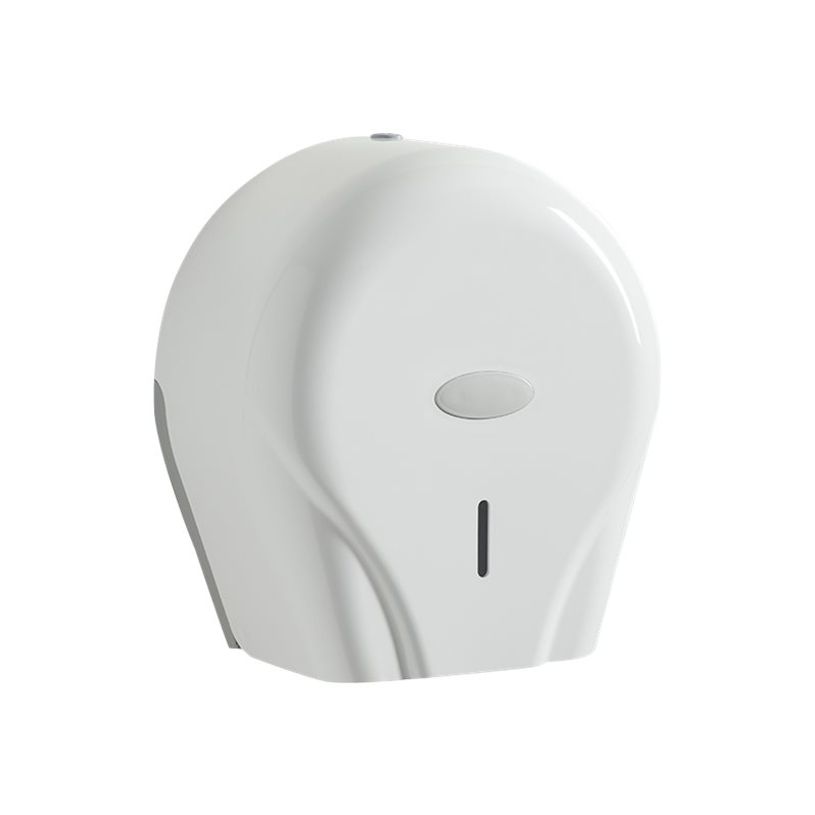 3019920525705-Rossignol - Distributeur de papier toilette 200 feuilles - avec clef - blanc-P_79412409_1-0