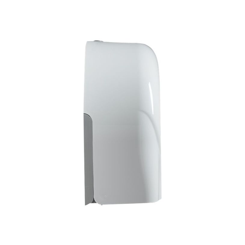 3019920525705-Rossignol - Distributeur de papier toilette 200 feuilles - avec clef - blanc-P_79412409_3-2