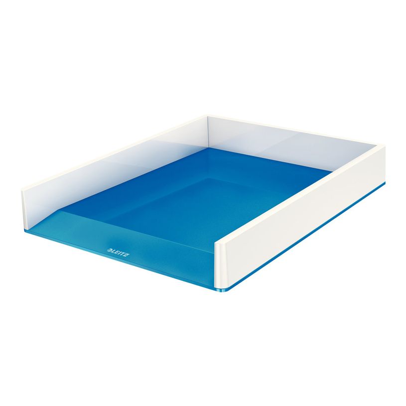 4002432113606-Leitz WOW Dual Colour - Corbeille à courrier blanc/bleu -P_79412635_10-10