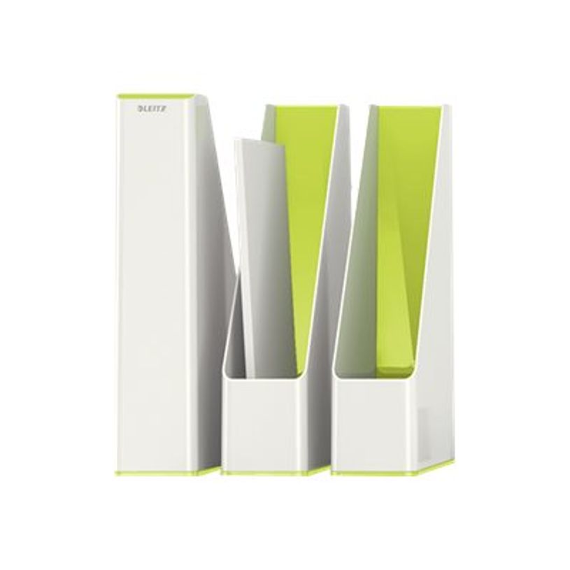 4002432123735-Leitz WOW Dual Colour - Porte- revues - A4 - vert métallisé-P_79412640_4-3