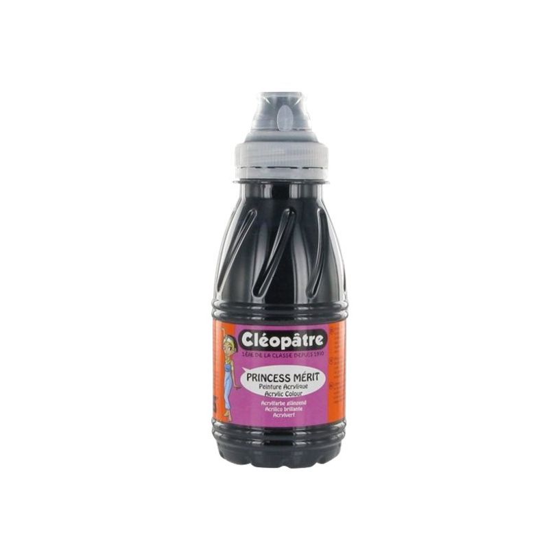 3134725001510-Cléopâtre Princess - Peinture - acrylique - noir - 250 ml-P_79412738_1-0