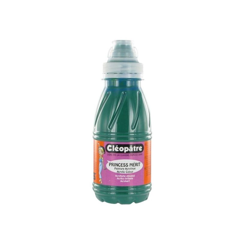 3134725001787-Cléopâtre Princess Mérit - Peinture - acrylique - vert émeraude - 250 ml-P_79412743_1-0