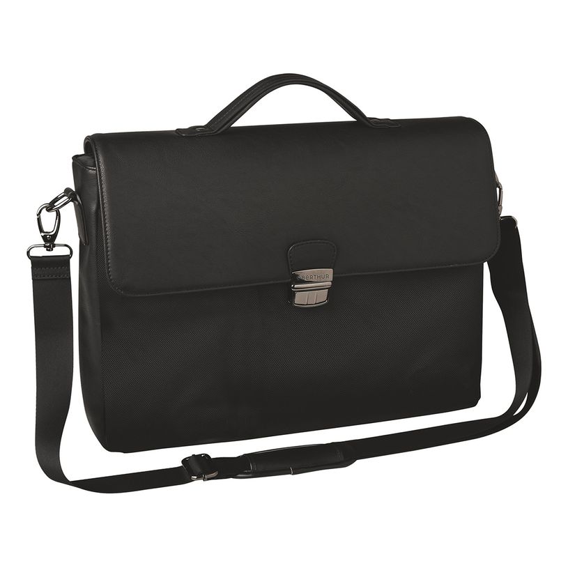 3108723260408-Oberthur Oregon - Cartable rigide 2 compartiments - pour ordinateur portable 15,6" - noir-P_79412856_2-0