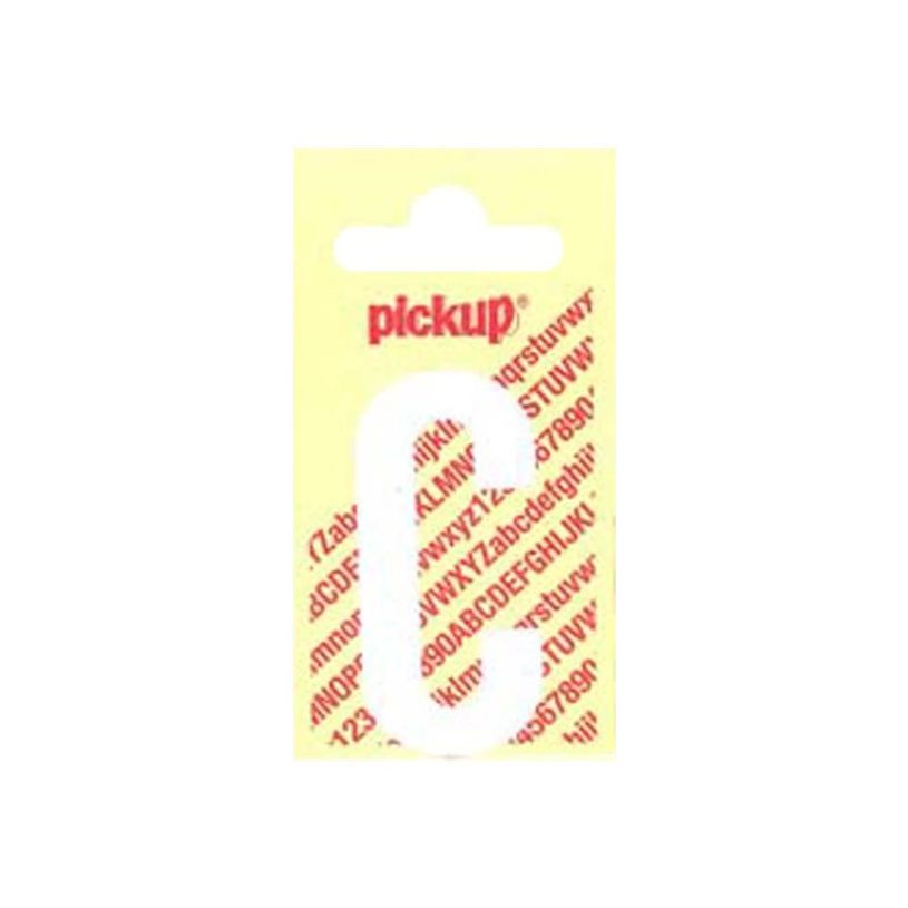 8711234222022-Pickup - Étiquette autocollante - 90 mm - Lettre C - blanc mat-P_79412978_1-0