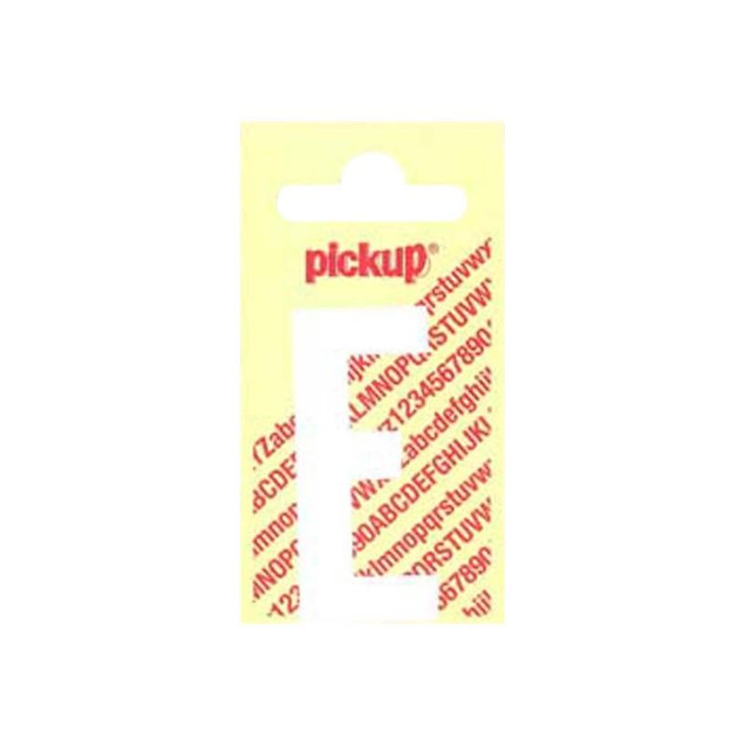 8711234222046-Pickup - Étiquette autocollante - 90 mm - Lettre E - blanc mat-P_79412980_1-0