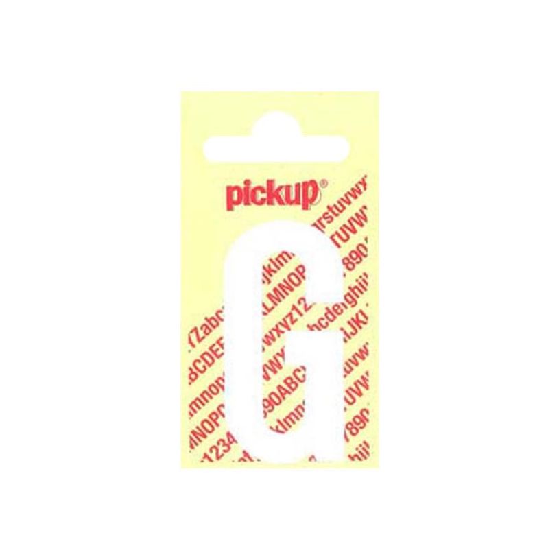 8711234222060-Pickup - Étiquette autocollante - 90 mm - Lettre G - blanc mat-P_79412982_1-0
