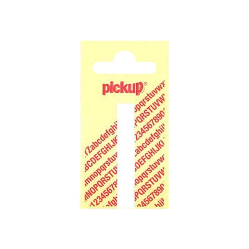 8711234222084-Pickup - Étiquette autocollante - 90 mm - Lettre I - blanc mat-P_79412984_1-0