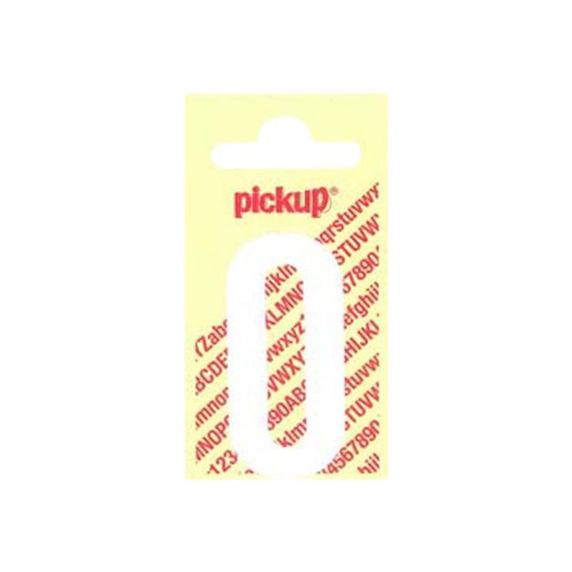 8711234222305-Pickup - Étiquette autocollante - 90 mm - Chiffre 0 - blanc mat-P_79413001_1-0