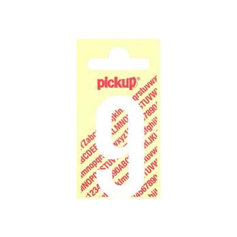 8711234222398-Pickup - Étiquette autocollante - 90 mm - Chiffre 9 - blanc mat-P_79413010_1-0
