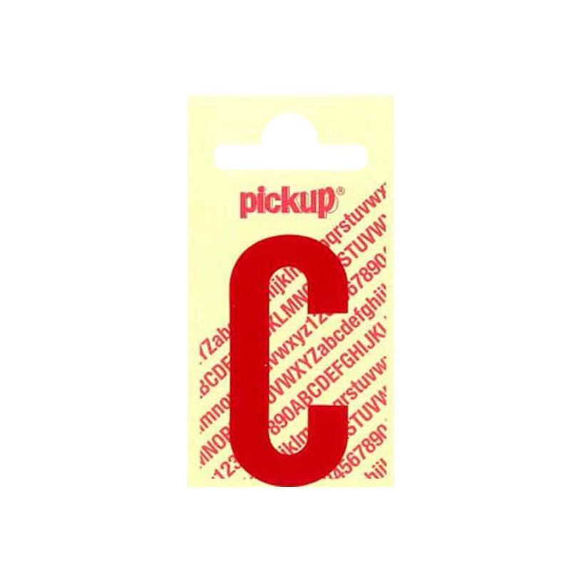 8711234223029-Pickup - Étiquette autocollante - 90 mm - Lettre C - rouge brillant-P_79413012_1-0