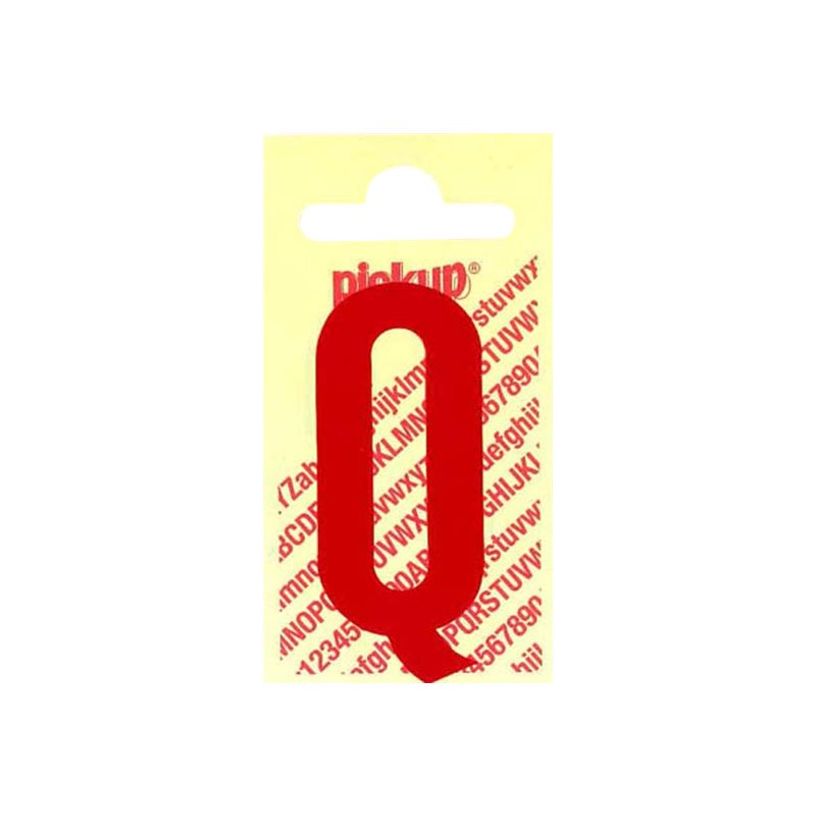 8711234223166-Pickup - Étiquette autocollante - 90 mm - Lettre Q - rouge brillant-P_79413026_1-0