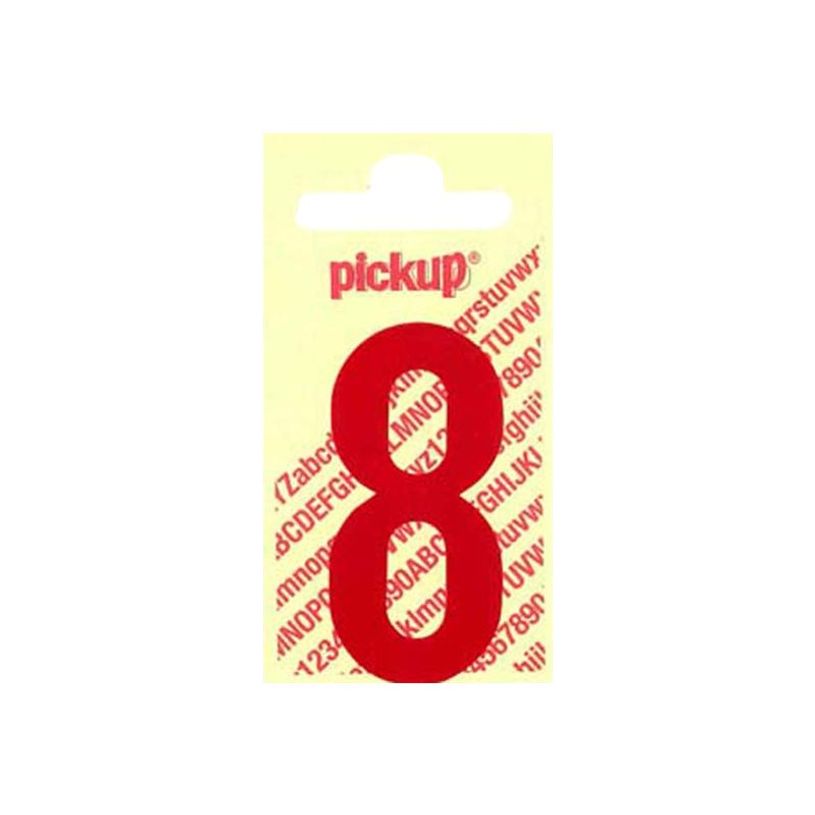 8711234223388-Pickup - Étiquette autocollante - 90 mm - Chiffre 8 - rouge brillant-P_79413044_1-0