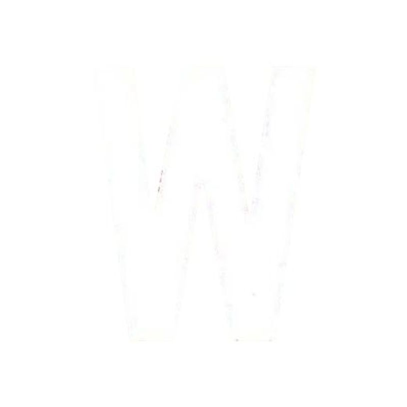 8711234242228-Pickup - Étiquette autocollante - 150 mm - Lettre W - blanc mat-P_79413069_2-1