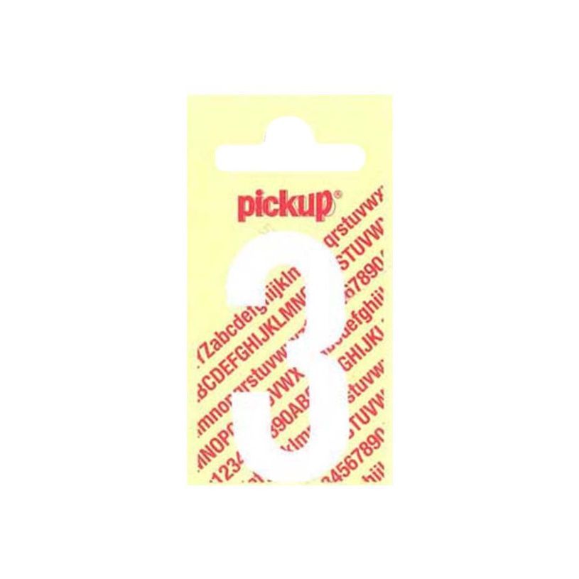 8711234242334-Pickup - Étiquette autocollante - 150 mm - Chiffre 3 - blanc mat-P_79413076_1-0