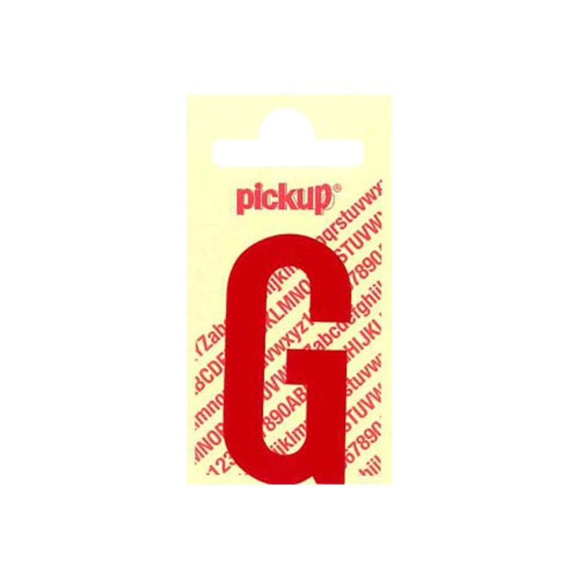 8711234243065-Pickup - Étiquette autocollante - 150 mm - Lettre G - rouge brillant-P_79413088_1-1