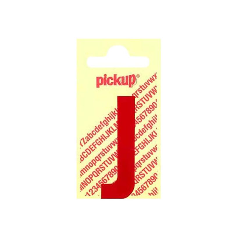 8711234243096-Pickup - Étiquette autocollante - 150 mm - Lettre J - rouge brillant-P_79413091_1-0