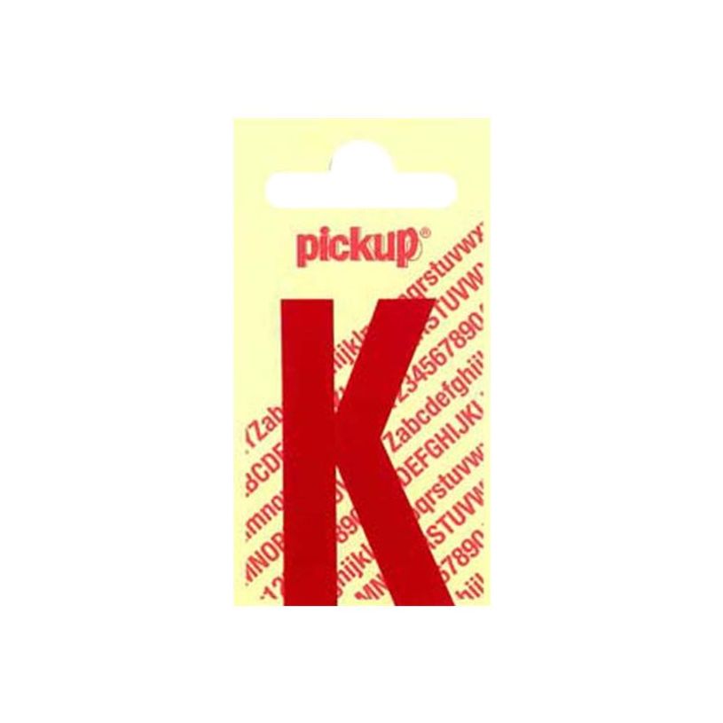 8711234243102-Pickup - Étiquette autocollante - 150 mm - Lettre K - rouge brillant-P_79413092_1-0