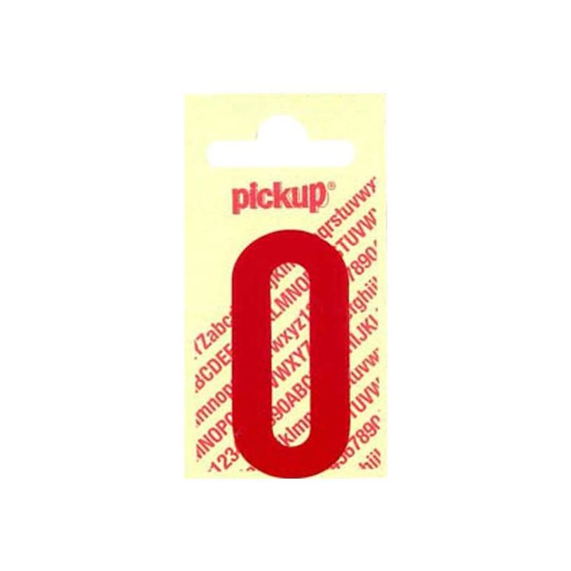 8711234243140-Pickup - Étiquette autocollante - 150 mm - Lettre O - rouge brillant-P_79413096_1-0