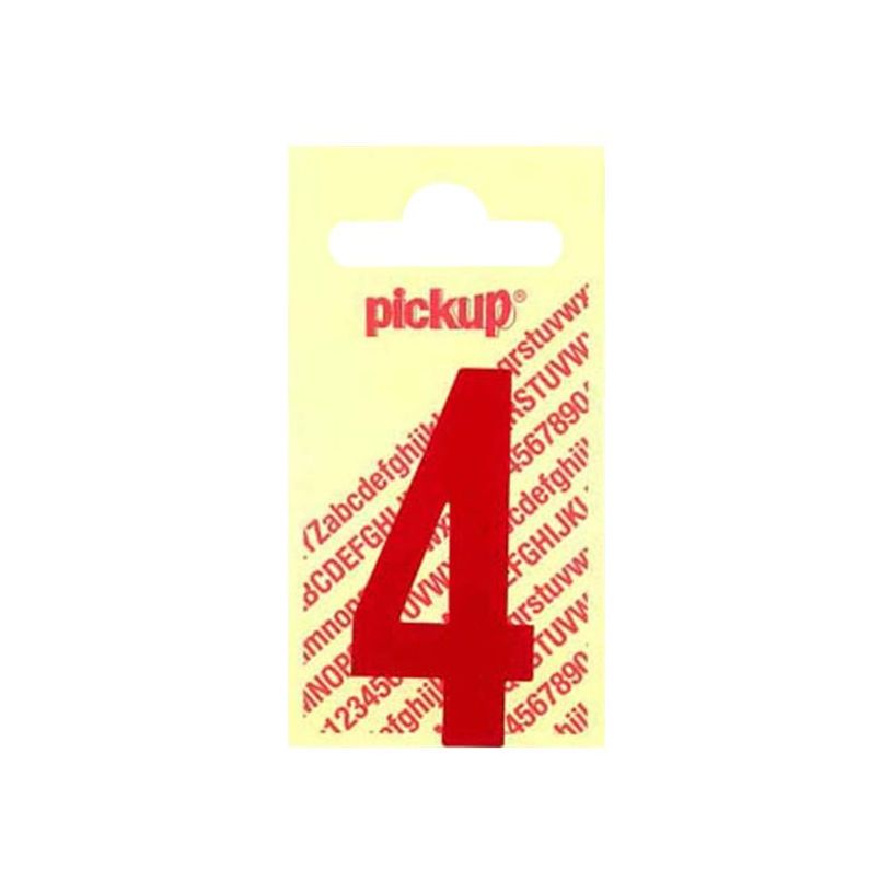 8711234243348-Pickup - Étiquette autocollante - 150 mm - Chiffre 4 - rouge brillant-P_79413112_1-0