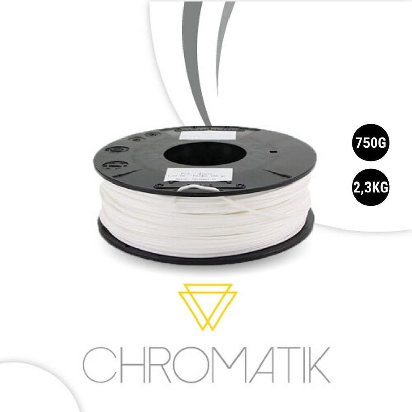 3760245230354-Dagoma Chromatik - filament 3D PLA - blanc - Ø 1,75 mm - 750g-P_79413214_1-0
