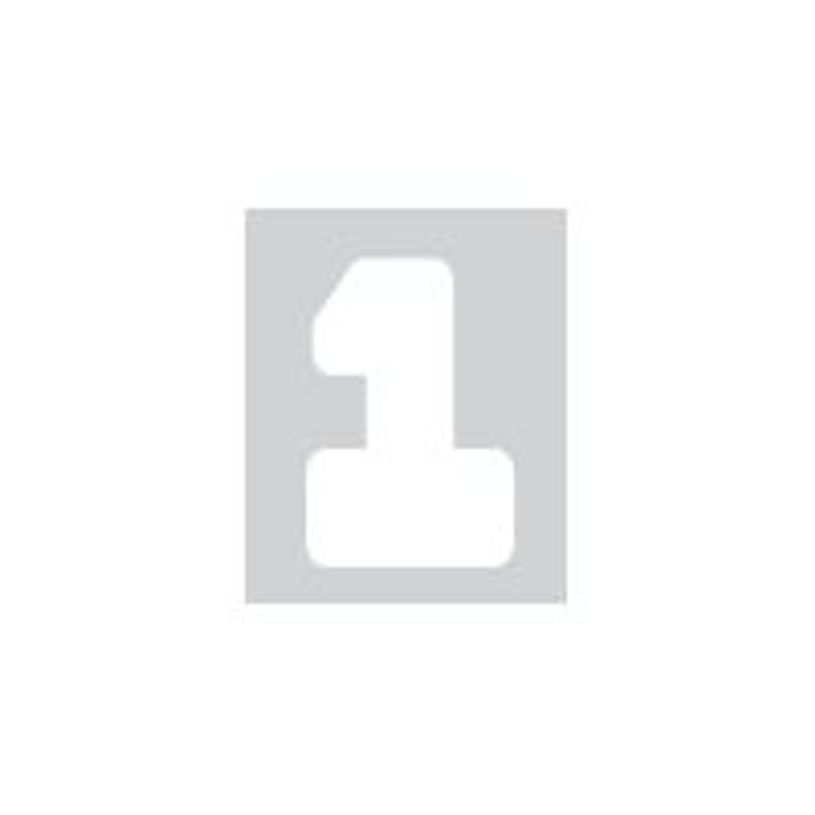 8711234002372-Pickup Déco Anna - Étiquette autocollante 60 mm - Chiffre 1 - blanc-P_79413254_1-0