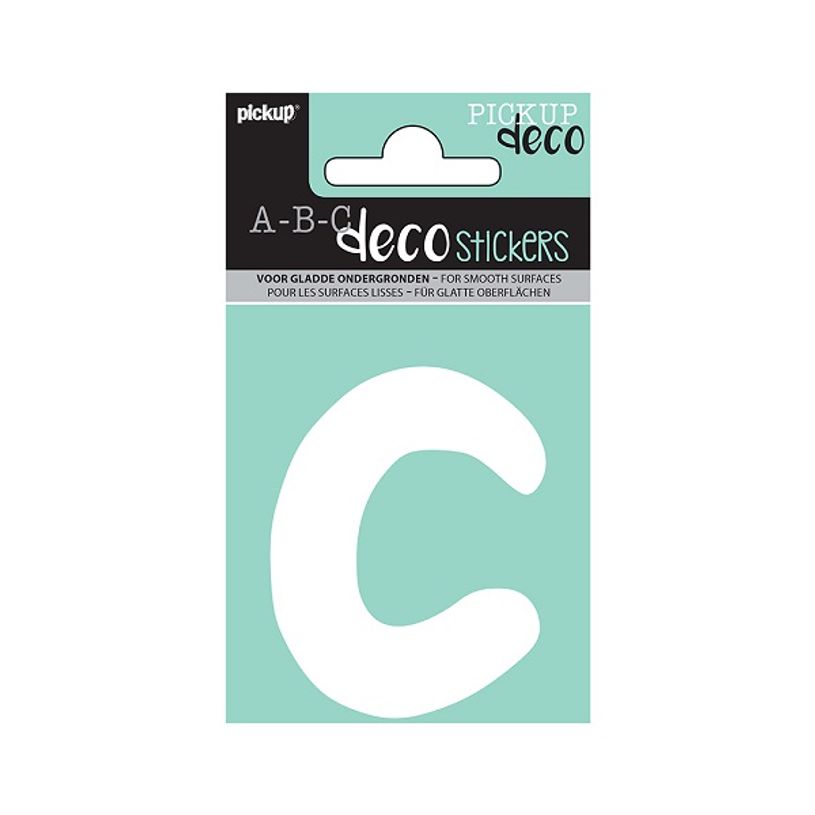 8711234003201-Pickup Déco Emma - Étiquette autocollante 70 mm - Lettre C - blanc-P_79413337_1-0
