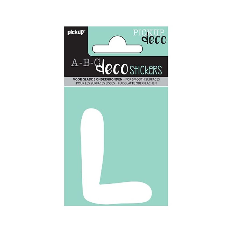 8711234003294-Pickup Déco Emma - Étiquette autocollante 70 mm - Lettre L - blanc-P_79413346_1-0